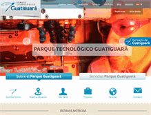 Tablet Screenshot of gtechpark.com